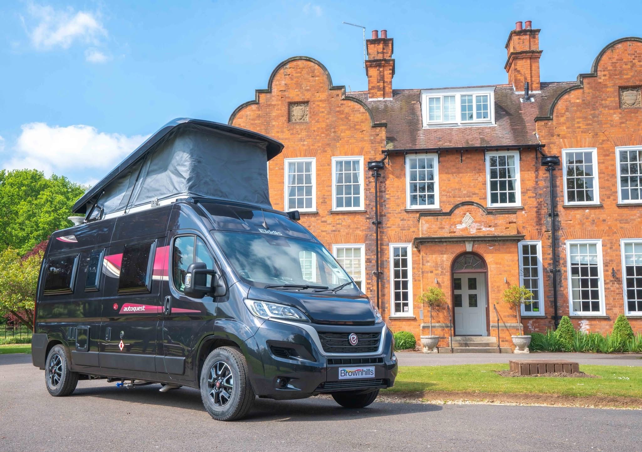 Campervan hire in Yorkshire, luxury motorhome from Heaths Motorhome Hire